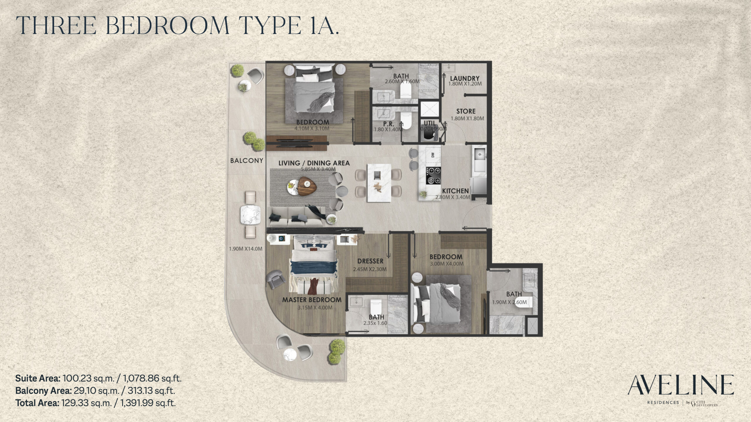 3 Bedroom
